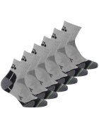 Diadora Set de sosete scurte unisex - 6 perechi - Gri deschis