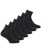 Diadora Set de sosete scurte unisex - 6 perechi - Negru