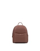 DianaCo Rucsac de piele ecologica - Maro