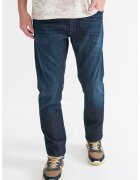 Diesel Blugi relaxed fit cu talie medie - Albastru inchis