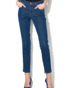 Diesel Blugi skinny cu rupturi decorative Babhila - Albastru