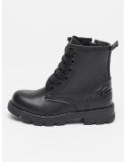 Diesel Bocanci din piele Hammer - Negru