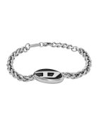 Diesel Bratara unisex de otel inoxidabil cu logo