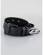 Diesel Curea unisex din piele - Negru