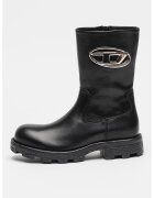 Diesel Ghete chelsea din piele Hammer - Negru