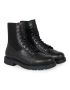 Diesel Ghete din piele cu garnitura din material textil D-Alabhama -