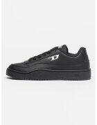 Diesel Pantofi sport de piele cu logo Tracker - Negru