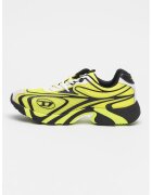 Diesel Pantofi sport low-cut din material textil - Negru/Verde lime
