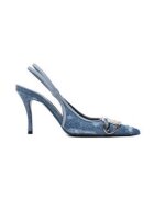 Diesel Sandale dama 304186271 - Textil - Albastru - Albastru