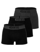 Diesel Set de 3 perechi de boxeri Damien - Negru/Gri inchis
