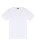 Diesel Tricou cu decolteu la baza gatului Just - Alb