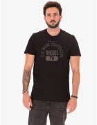 Diesel Tricou cu imprimeu logo - Negru