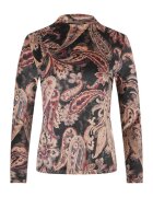 DiKa Bluza cu motive Paisley supradimensionate