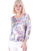 DiKa Bluza din viscoza cu imprimeu Paisley