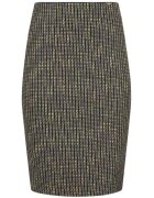 DiKa Fusta din tweed boucle cu insertii de lurex