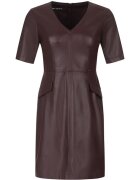 DiKa Rochie din piele ecologica
