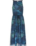 DiKa Rochie midi din chiffon cu imprimeu tropical
