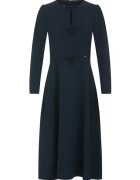 DiKa Rochie midi evazata - cu fundite decorative