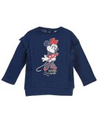 Disney Bluza copii Minnie Mouse - imprimeu - bleumarin - 65% poliester - 35% bumbac