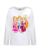 Disney Princess Bluza fete - Princess Disney - Bumbac - Ecru -
