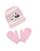 Disney Set caciula si manusi roz - Myszka Minnie sisafzx - Rosu