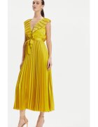 DIXIE Rochie dama - 304080234 - Poliester - Galben - Galben