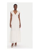DIXIE Rochie de vara - bej - 70% viscoza - 30% matase -
