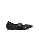 DKNY Balerini K1552868 - Piele naturala - Negru - Negru