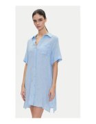DKNY Camasa dama - model YI30054 422 CHAMBRAY - albastru deschis - 55% viscoza - 45% in