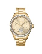 DKNY Ceas dama DK1L027M0045 - otel - 40mm - auriu - mecanism quartz - rezistent la apa 5 ATM