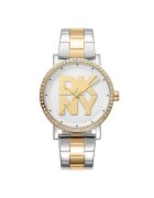 DKNY Ceas dama DK1L035M0075 36mm otel auriu