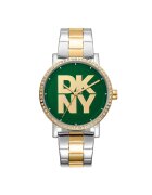 DKNY Ceas dama DK1L035M0085 36mm otel - curea aurie