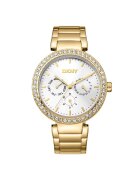 DKNY Ceas dama DK1L044M0055 - otel - 40mm - auriu - mecanism quartz - rezistent la apa 5 ATM