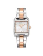 DKNY Ceas de mana dama model DK1L003M0055 - argintiu/auriu - 31-34 mm - curea din otel
