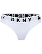 DKNY Chiloti cu banda logo in talie - Alb