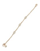 DKNY Colier cu cristale - Auriu