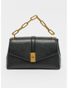 DKNY Geanta crossbody de piele Conner - Negru