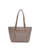 DKNY Geanta tote - maro - piele naturala