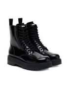 DKNY Ghete dama - piele ecologica - culoare negru