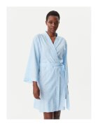 DKNY Halat dama - 305145666 - Bumbac/Viscoza - Albastru - Albastru