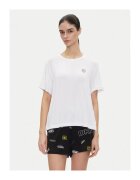 DKNY Pijama dama YI70051 - Viscoza - Alb/Negru