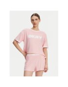 DKNY Pijama dama YI80039 - Poliester - Roz