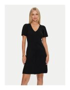 DKNY Rochie dama - 304218774 - Bumbac/Poliester - Negru - Negru