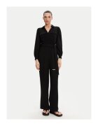 DKNY Salopeta cu maneci lungi si cordon - DD3K284A - 100% poliester - Negru