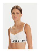 DKNY Sutien dama - 207600089 - Bumbac/Modal - Alb - Alb
