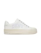 DKNY Tenisi de dama - 305247940 - piele ecologica - alb