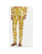 Dolce & Gabbana Pantaloni Dama - 305315533 - Bumbac - Galben - Galben