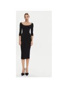 Dolce & Gabbana Rochie Dama - 305315557 - Viscoza/Poliester - Negru - Negru