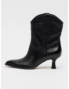 Dolce Vita Botine cowboy de piele Angel - Negru