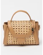 Dolce Vita Geanta crossbody cu bareta ajustabila Tropez - Maro/Bej